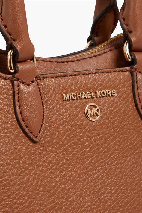 Michael Kors pebbled leather handbag